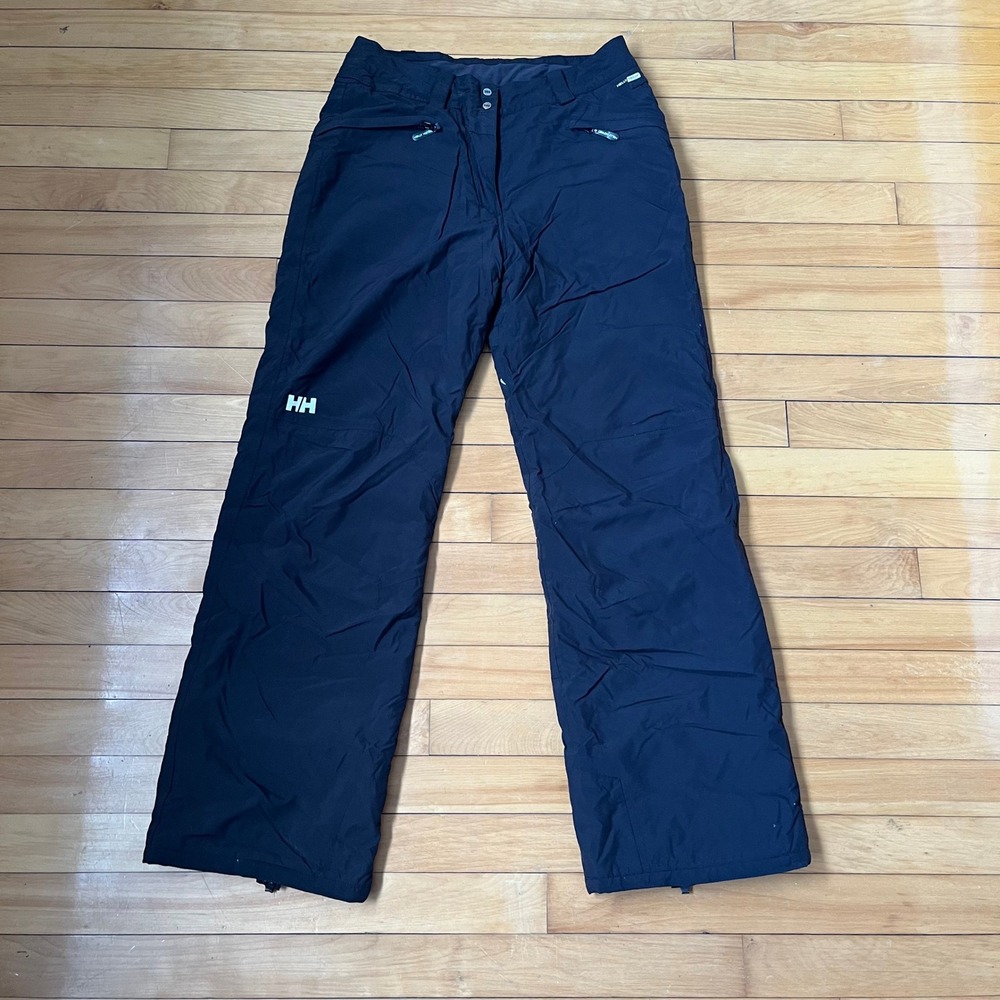 Helly Hansen Helly Tech Black Ski Pants Mens Medium Waterproof Snow Trousers